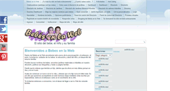 Desktop Screenshot of bebesenlaweb.com.ar